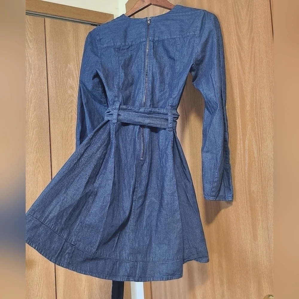 Free People Karmen Chambary Denim Dress - Picture 5 of 10
